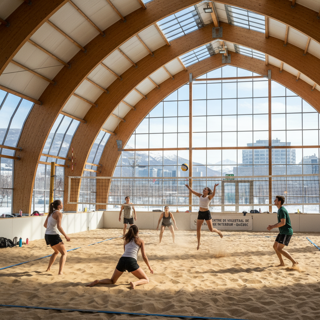 Quebec Beach Volleyball Stars Hone Skills for LA28 Olympics