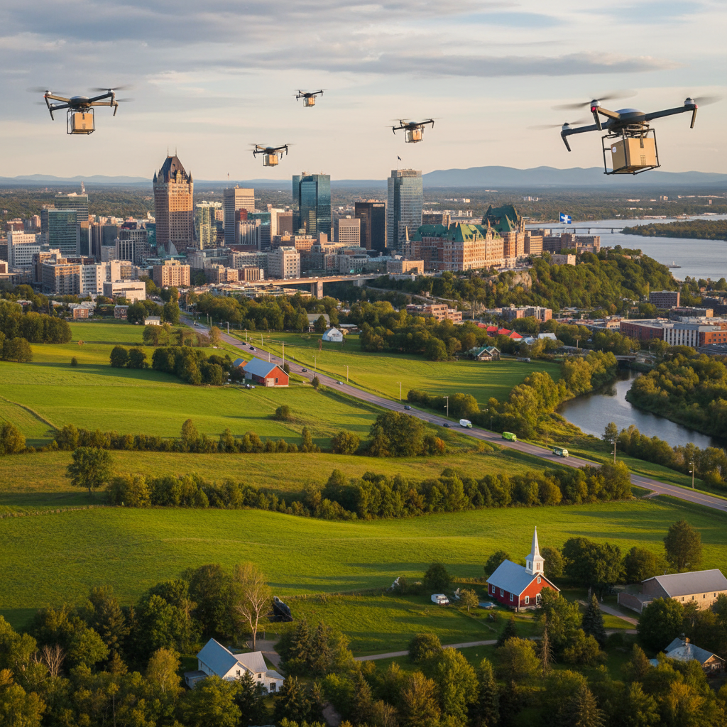 Quebec’s Logistics Industry Benefits from Amazon’s Drone Delivery Expansion