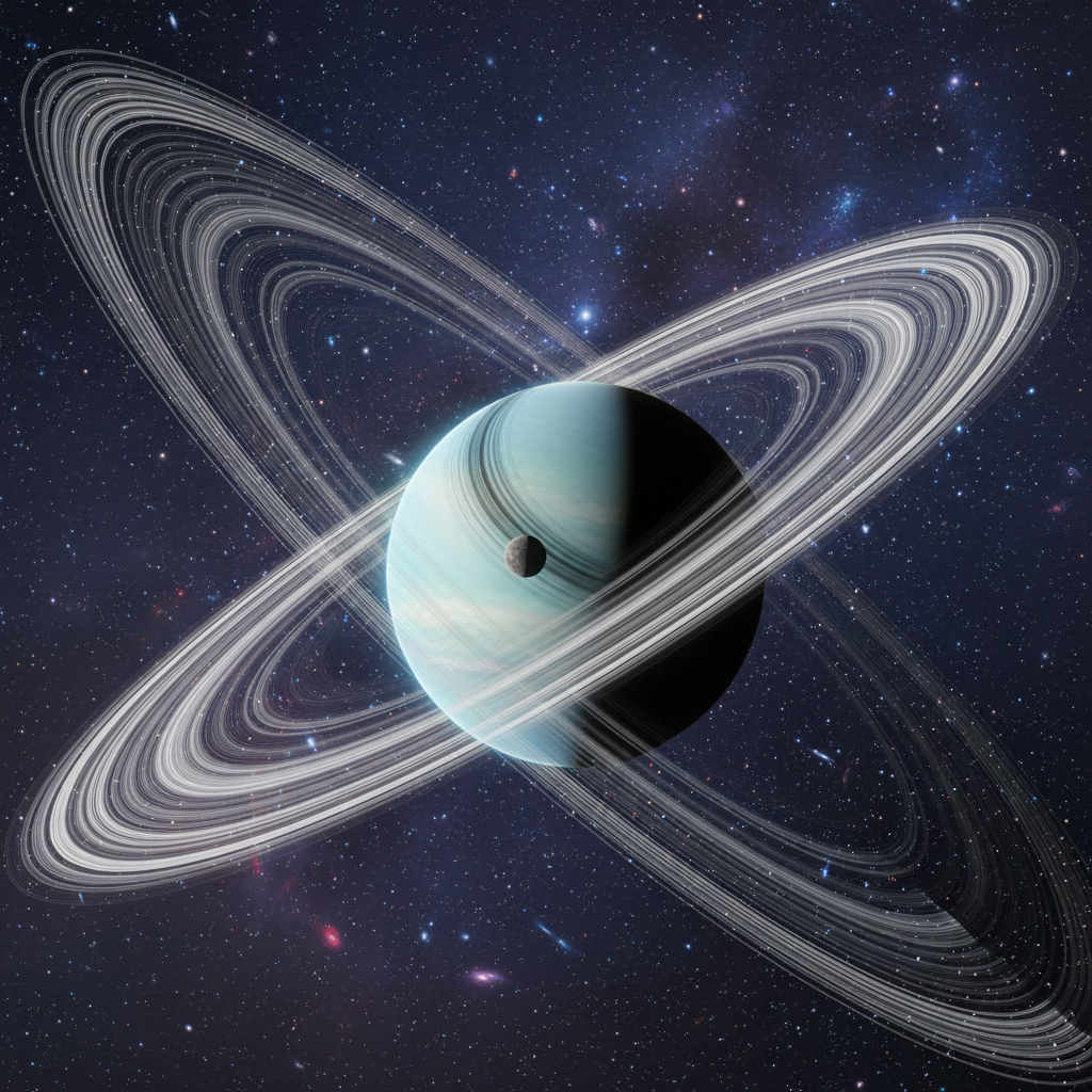 Webb Reveals Uranus Moon Too Small for Voyager to See