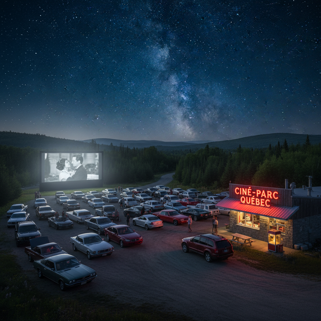 Quebec’s Drive-Ins Bring Back the Poetry of the Night