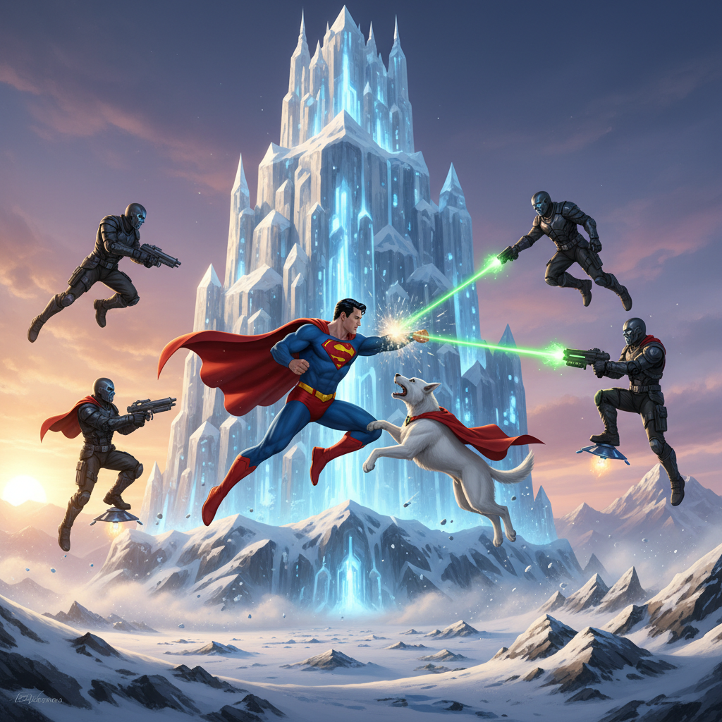 Clark and Bark: Superman and Krypto Save the Day