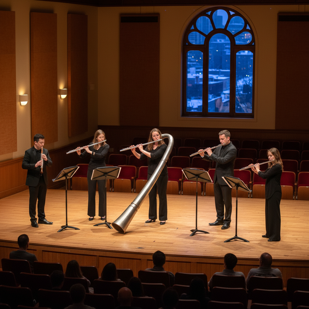 Björk Tribute Concert Showcases Rare Flute Ensemble in Quebec