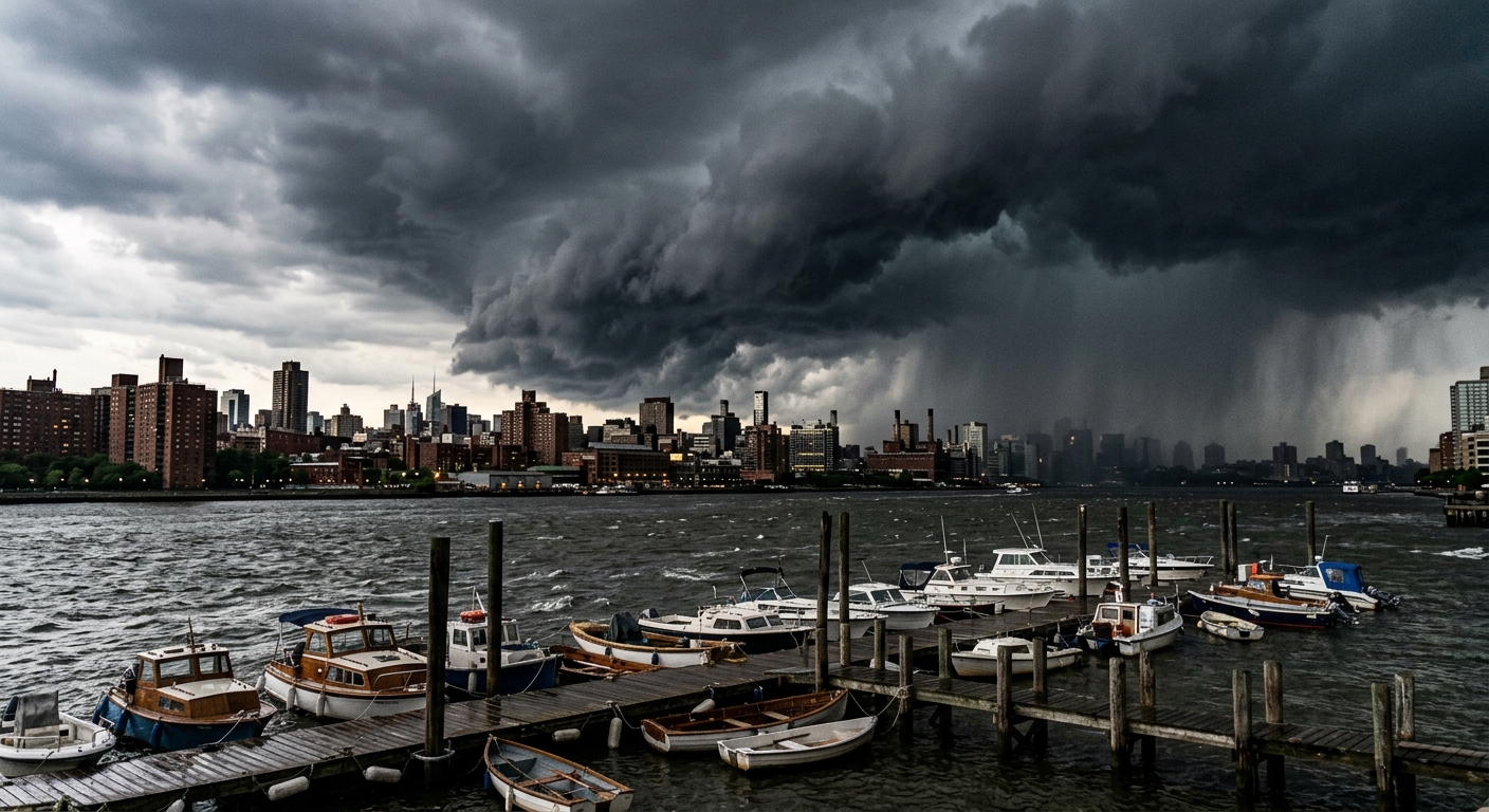 Severe Thunderstorm Watch Issued for Montreal: Authorities Urge Caution