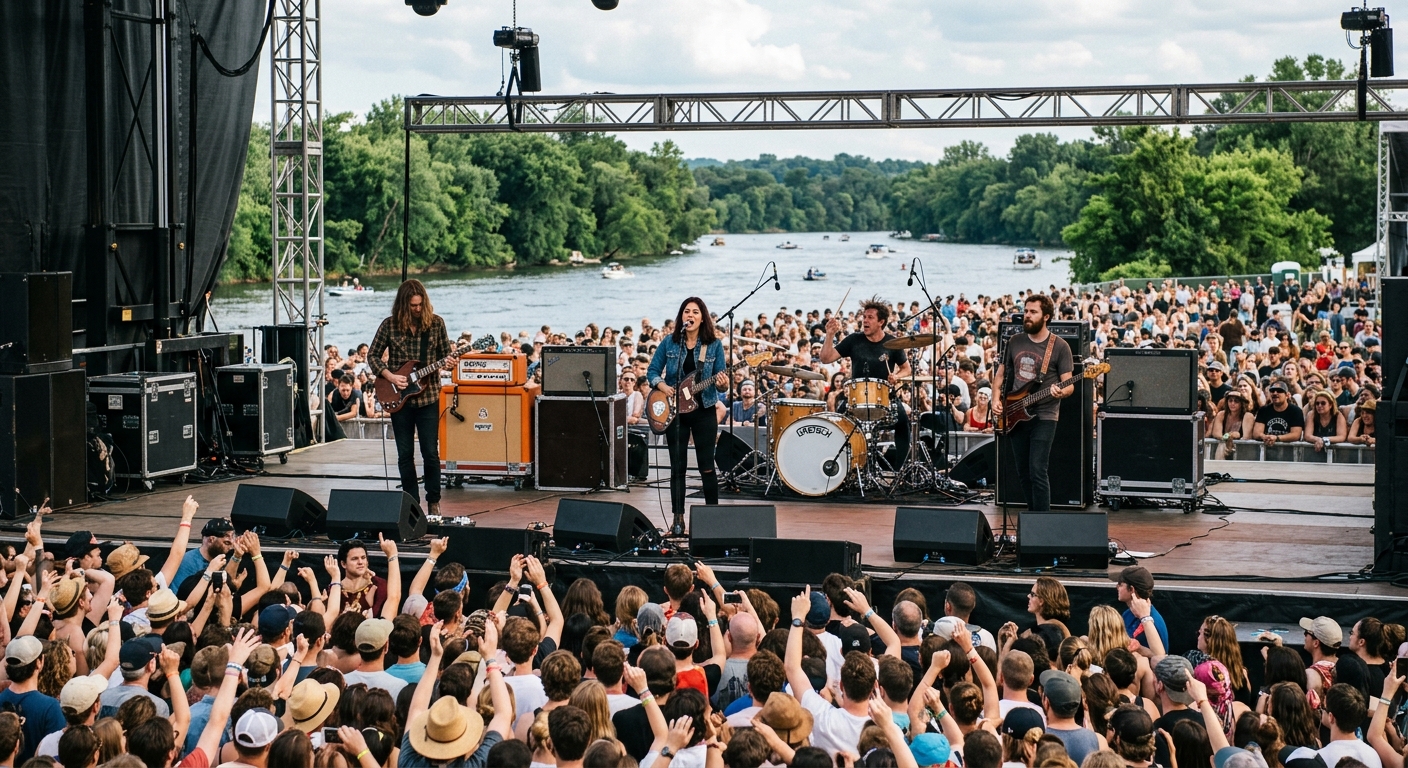 Surprise Angine de Poitrine Set Energizes OSHEAGA Festival in Quebec